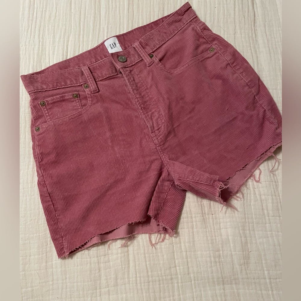 GAP Pink High Waist Shorts with Vintage Style size 26/2